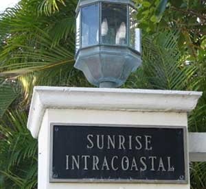 Sunrise Intracoastal